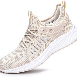 Women Running Sneakers Mesh Memory Foam Lightweight Walking Athletic Shoes